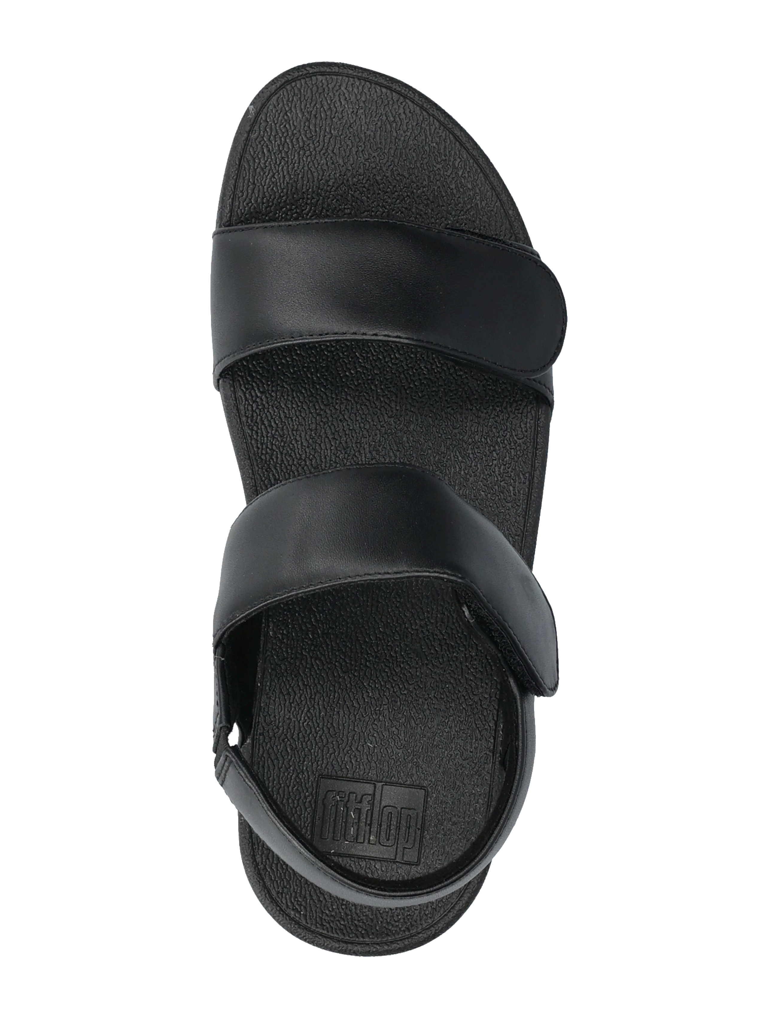 FitFlop - LULU ADJUSTABLE LEATHER BACK-STRAP SANDALS - flade sandaler - all black - 4