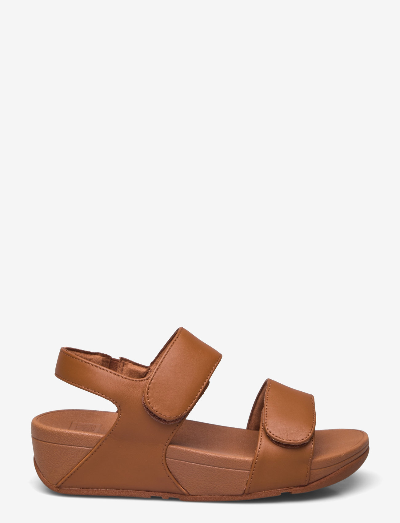 FitFlop - LULU ADJUSTABLE LEATHER BACK-STRAP SANDALS - zempapēžu sandales - light tan - 2