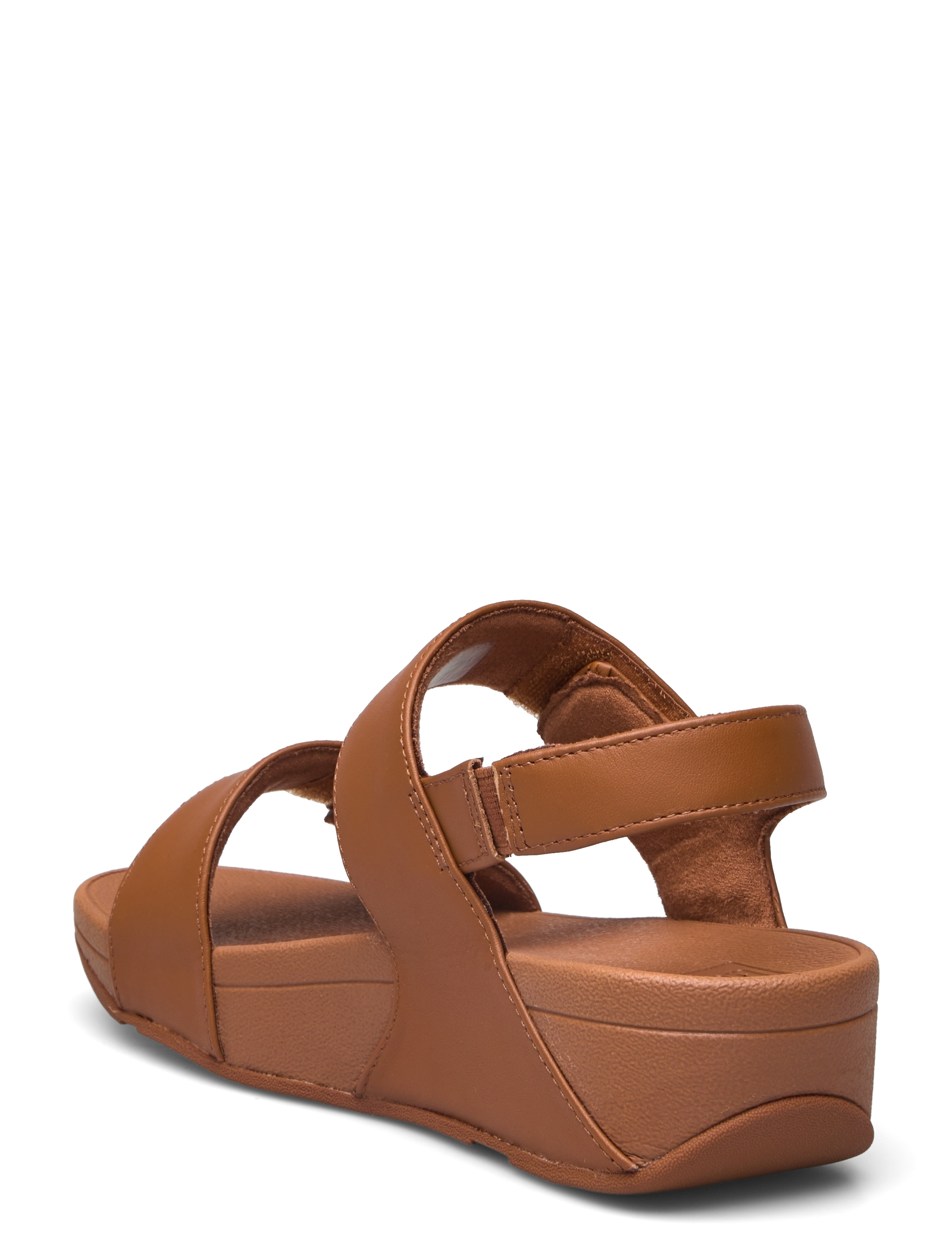 FitFlop - LULU ADJUSTABLE LEATHER BACK-STRAP SANDALS - platta sandaler - light tan - 3