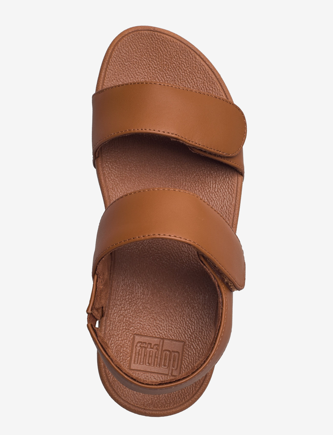 FitFlop - LULU ADJUSTABLE LEATHER BACK-STRAP SANDALS - zempapēžu sandales - light tan - 4