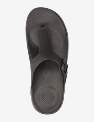 FitFlop - iQUSHION ADJUSTABLE BUCKLE FLIP-FLOPS - matalat sandaalit - all black - 3