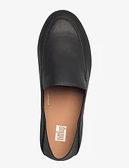 FitFlop - ALLEGRO CRUSH-BACK LEATHER LOAFERS - frühlingsschuhe - all black - 3