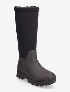 WONDERWELLY ATB FLEECE-LINED ROLL-DOWN RAIN BOOTS, FitFlop