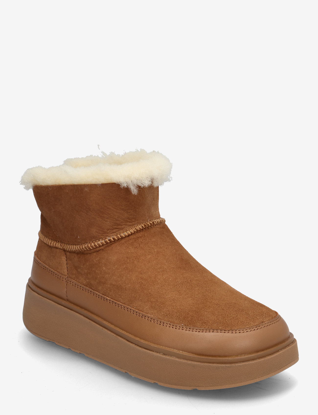 FitFlop - GEN-FF ULTRA-MINI DOUBLE-FACED SHEARLING BOOTS - teddyfell boots - desert tan - 0