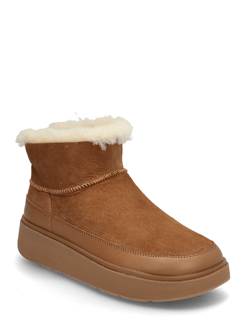 FitFlop - GEN-FF ULTRA-MINI DOUBLE-FACED SHEARLING BOOTS - teddyfell boots - desert tan - 0