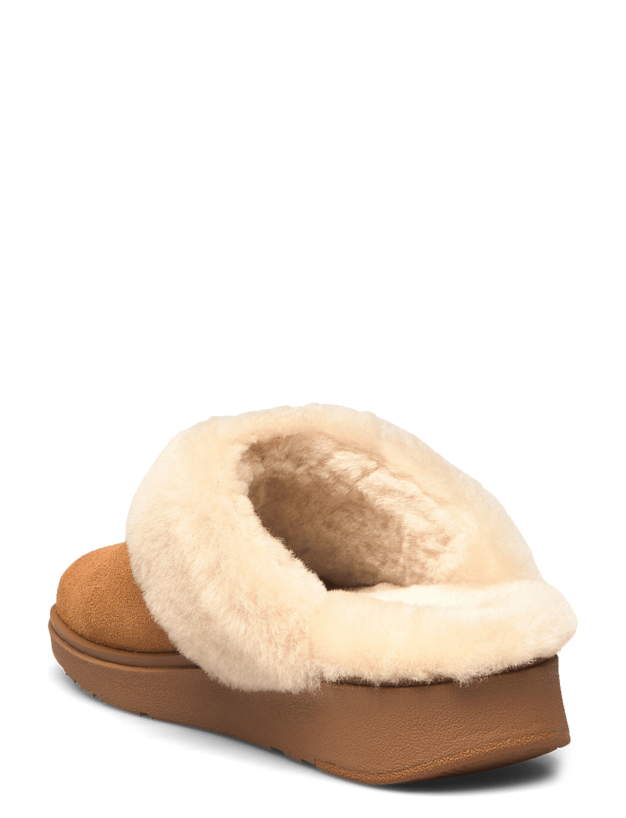 FitFlop - GEN-FF SHEARLING-COLLAR SUEDE SLIPPERS - hausschuhe - desert tan - 2