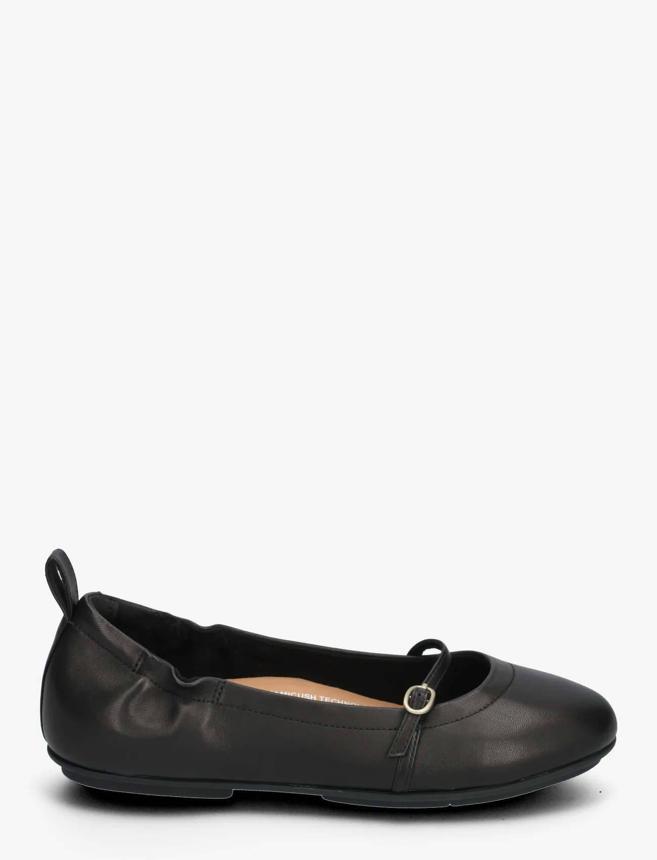 FitFlop - ALLEGRO SOFT LEATHER MARY JANES - ballerinas - black - 1