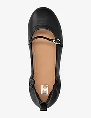 FitFlop - ALLEGRO SOFT LEATHER MARY JANES - ballerinas - black - 3
