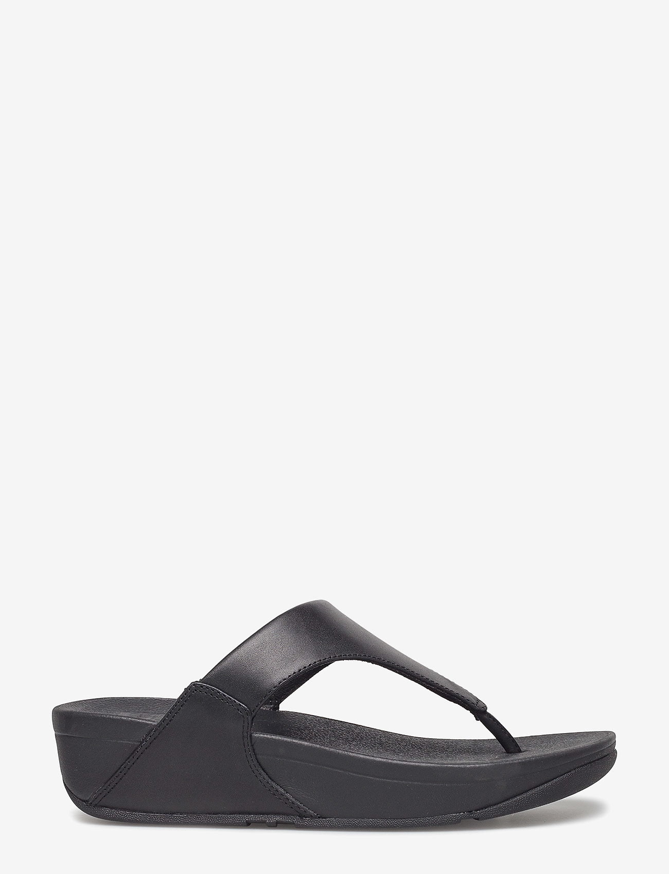 FitFlop - LULU LEATHER TOEPOST - plateau-sandalen - black - 2