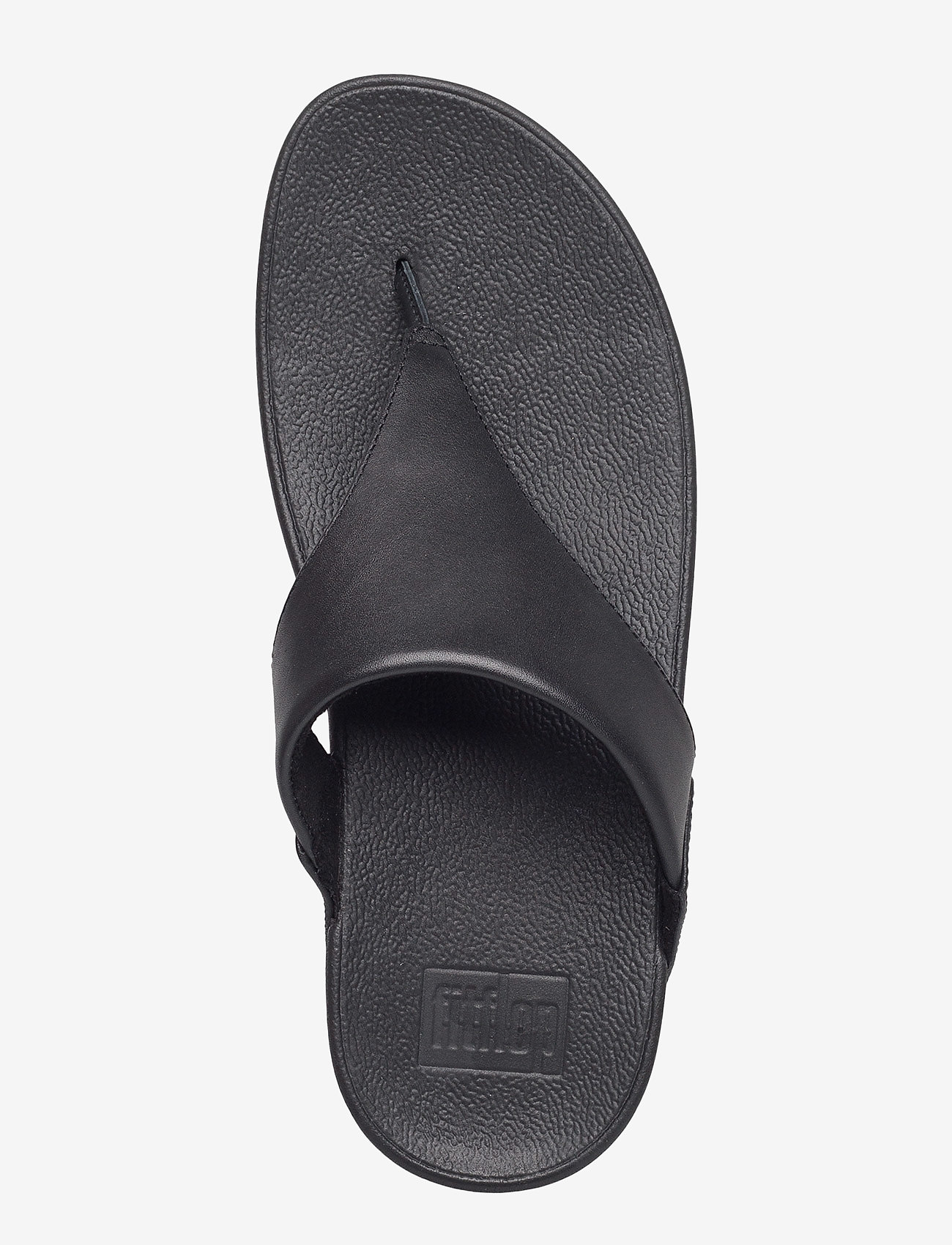 FitFlop - LULU LEATHER TOEPOST - plateau-sandalen - black - 4