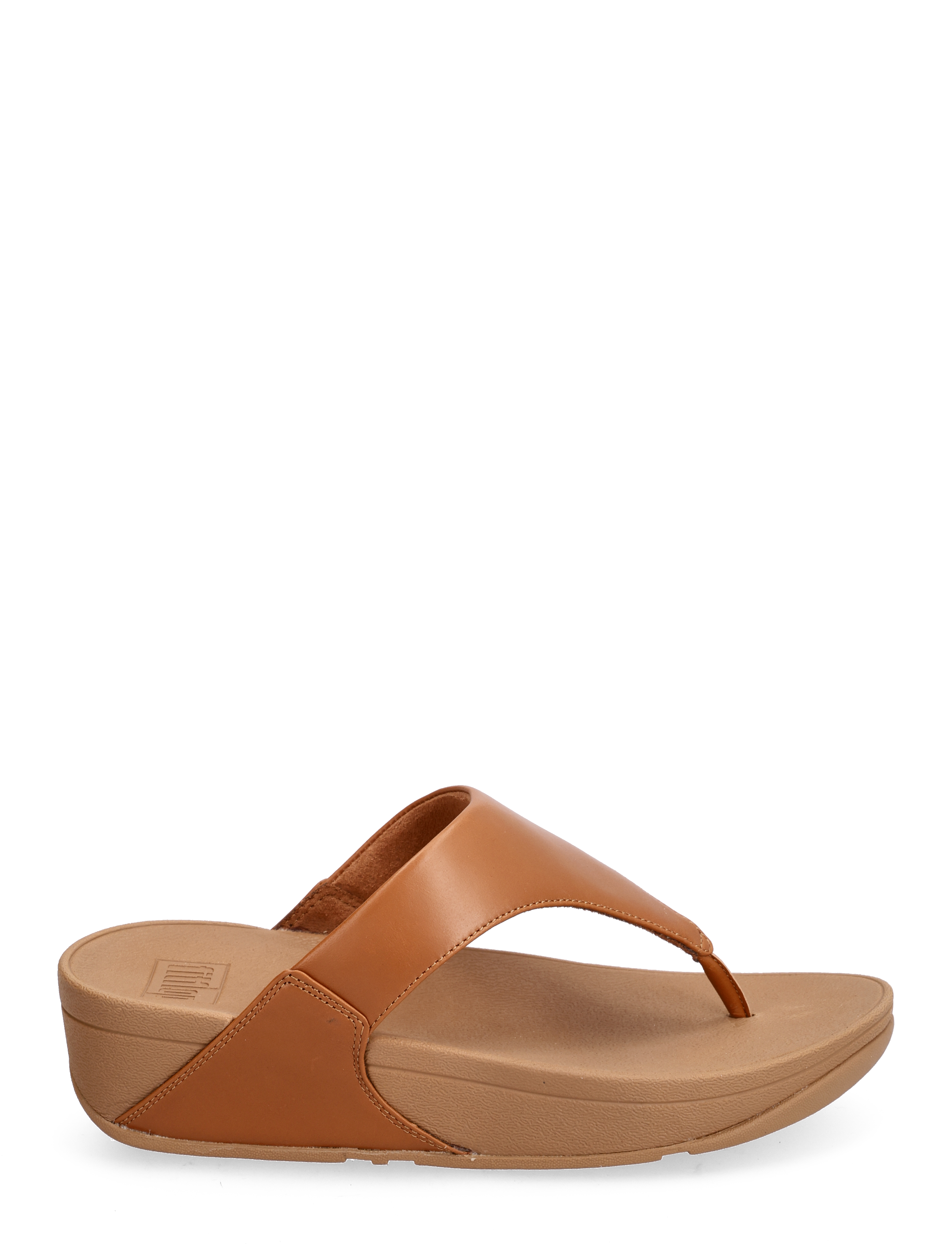 FitFlop - LULU LEATHER TOEPOST - platåsandaler - light tan - 2