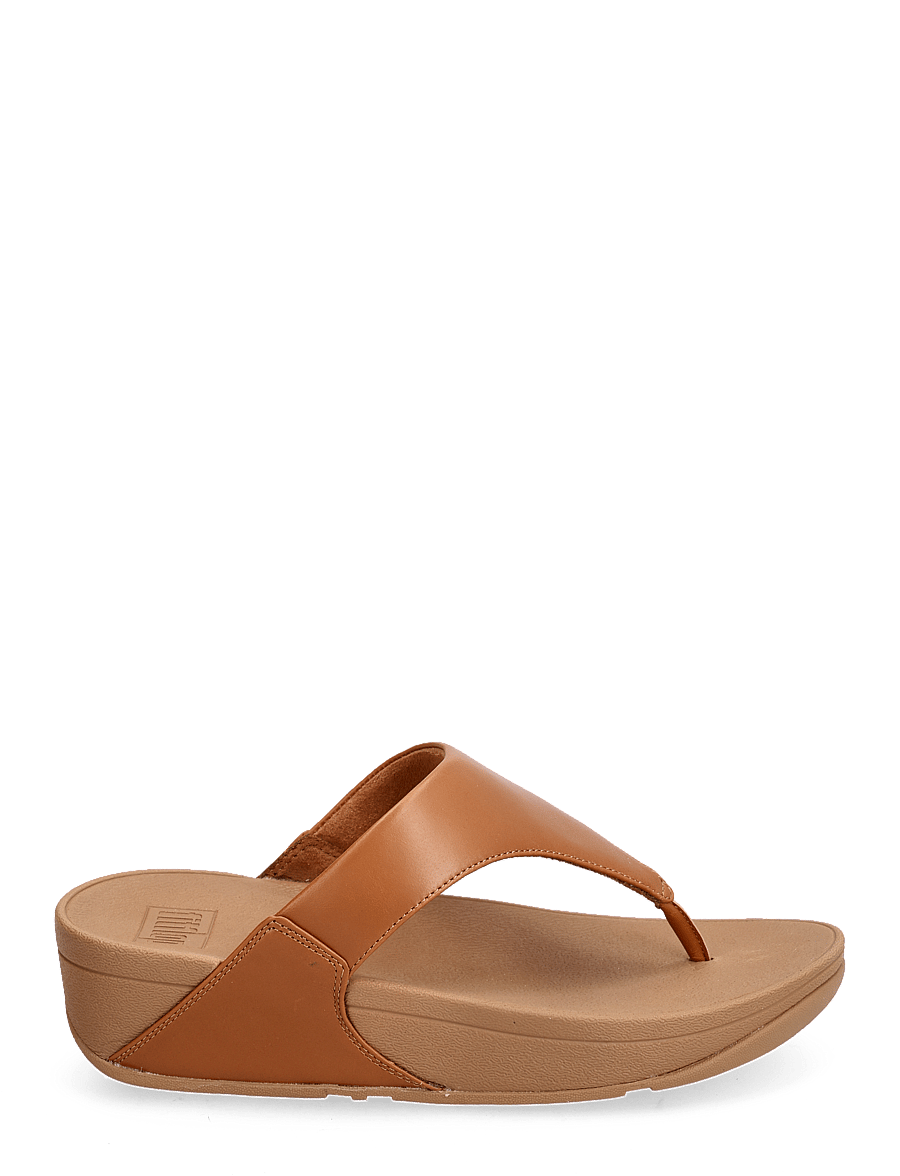 FitFlop - LULU LEATHER TOEPOST - plateau-sandalen - light tan - 2