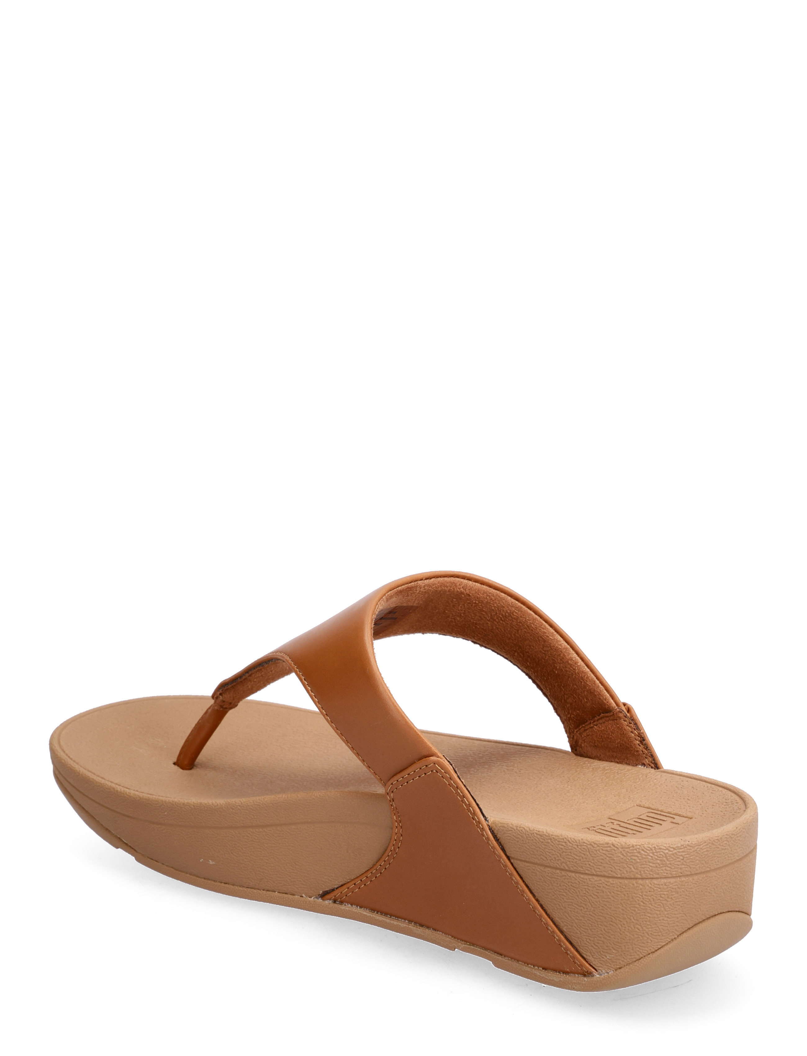 FitFlop - LULU LEATHER TOEPOST - platåsandaler - light tan - 3