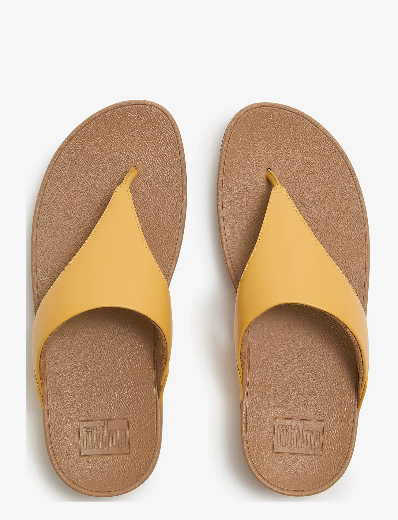 FitFlop - LULU LEATHER TOEPOST - platform sandals - turmeric - 2