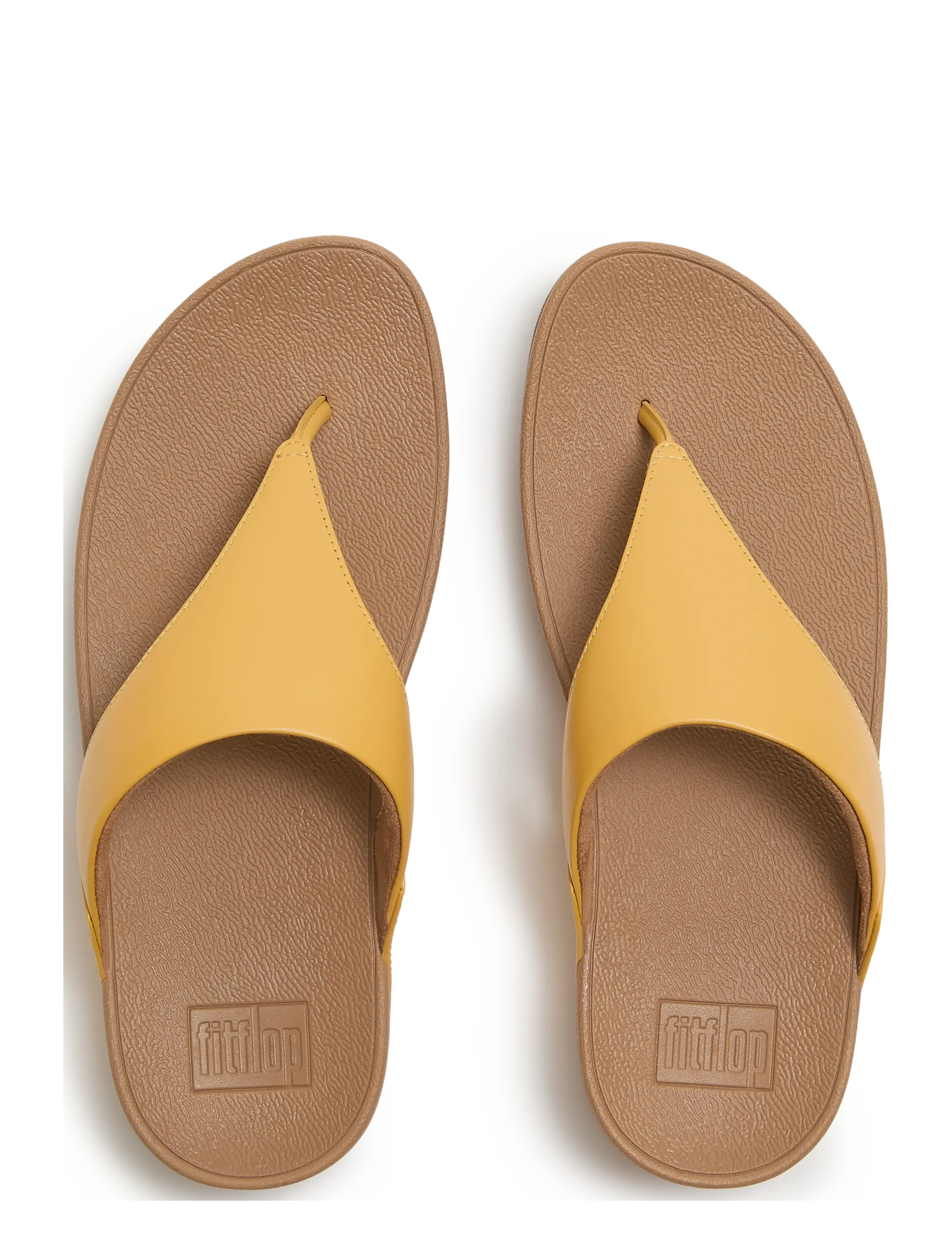 FitFlop - LULU LEATHER TOEPOST - platform-sandaalit - turmeric - 2
