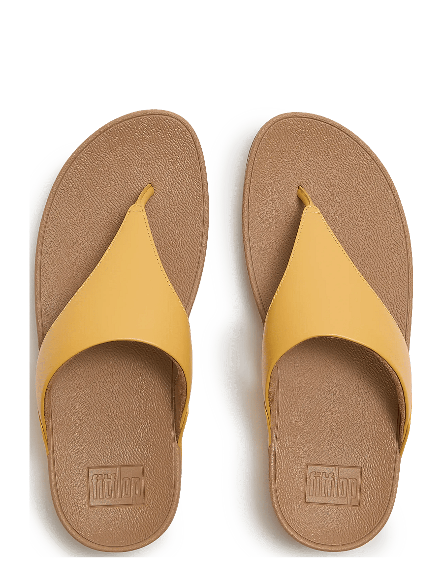 FitFlop - LULU LEATHER TOEPOST - plateau-sandalen - turmeric - 2