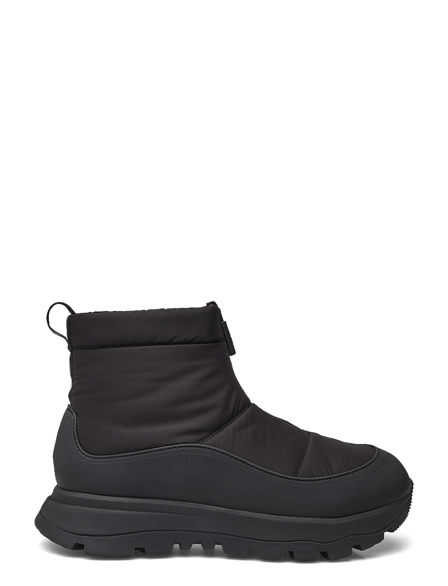 FitFlop - NEO-D-HYKER W/PROOF ZIP-FRONT PADDED OUTDOOR BOOTS - winterschuhe - all black/deep gold - 1