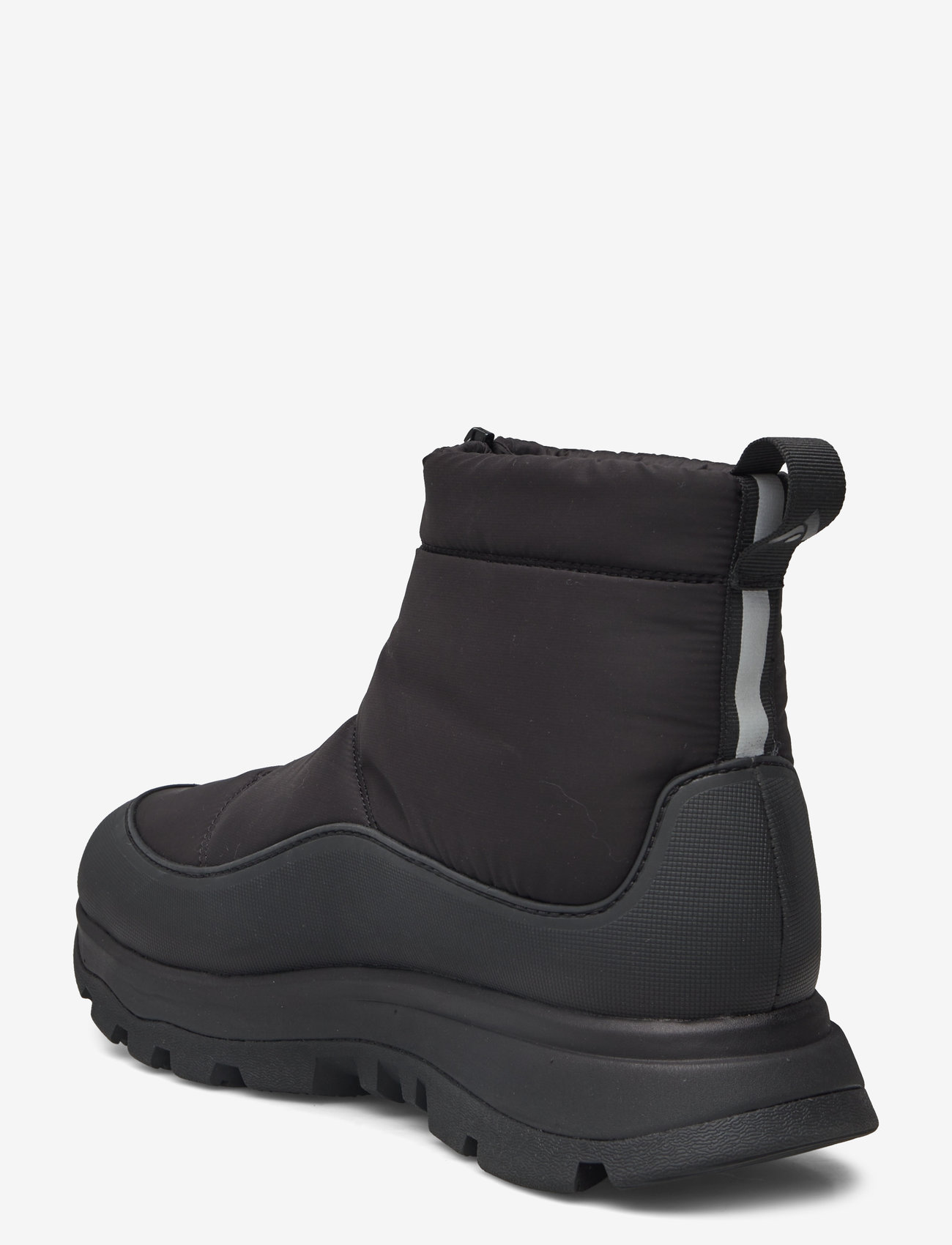 FitFlop - NEO-D-HYKER W/PROOF ZIP-FRONT PADDED OUTDOOR BOOTS - kvinder - all black/deep gold - 2