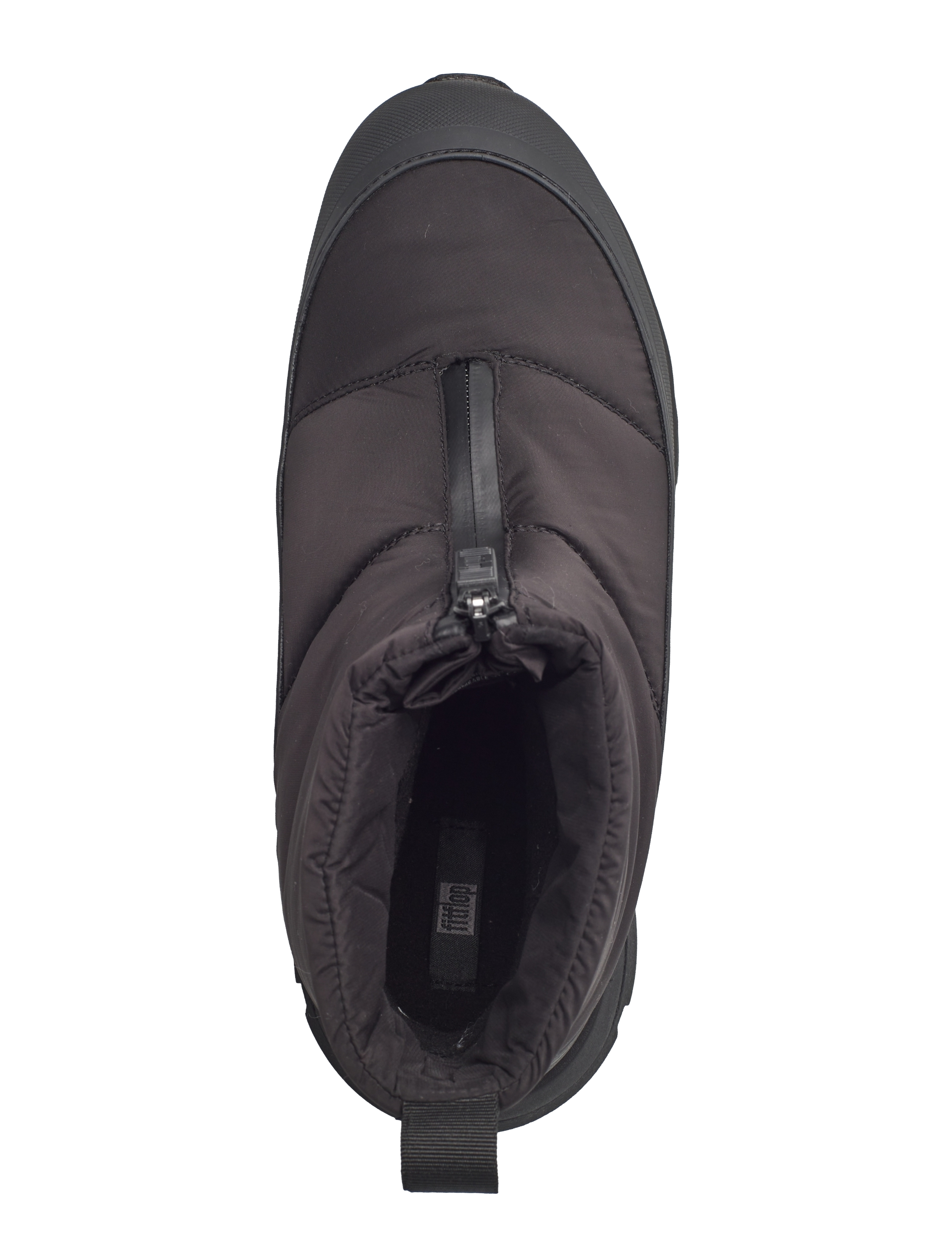 FitFlop - NEO-D-HYKER W/PROOF ZIP-FRONT PADDED OUTDOOR BOOTS - winterschuhe - all black/deep gold - 3