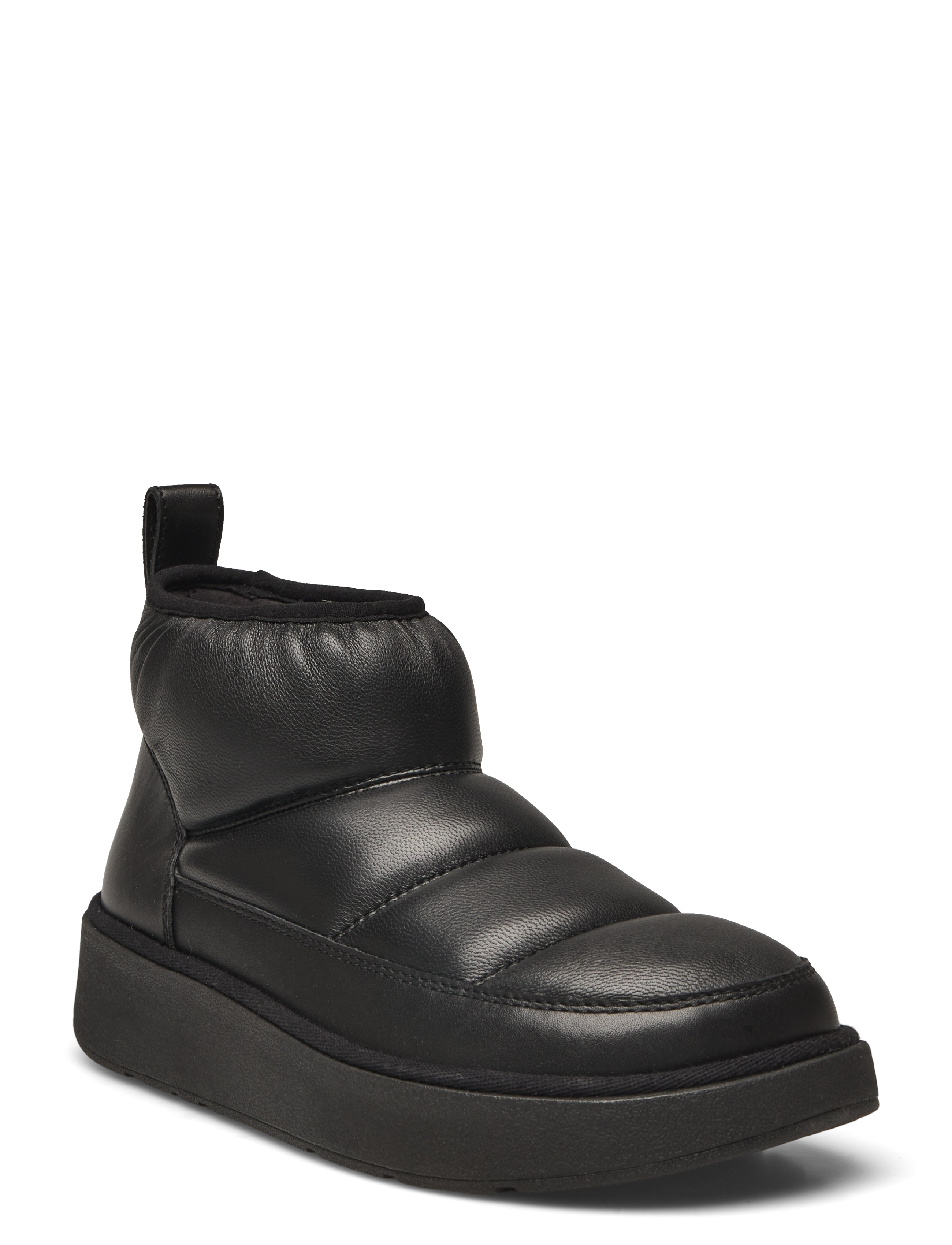 FitFlop GEN-FF PADDED SOFT-LEATHER BOOTIES - Jalanõud - ALL BLACK / black