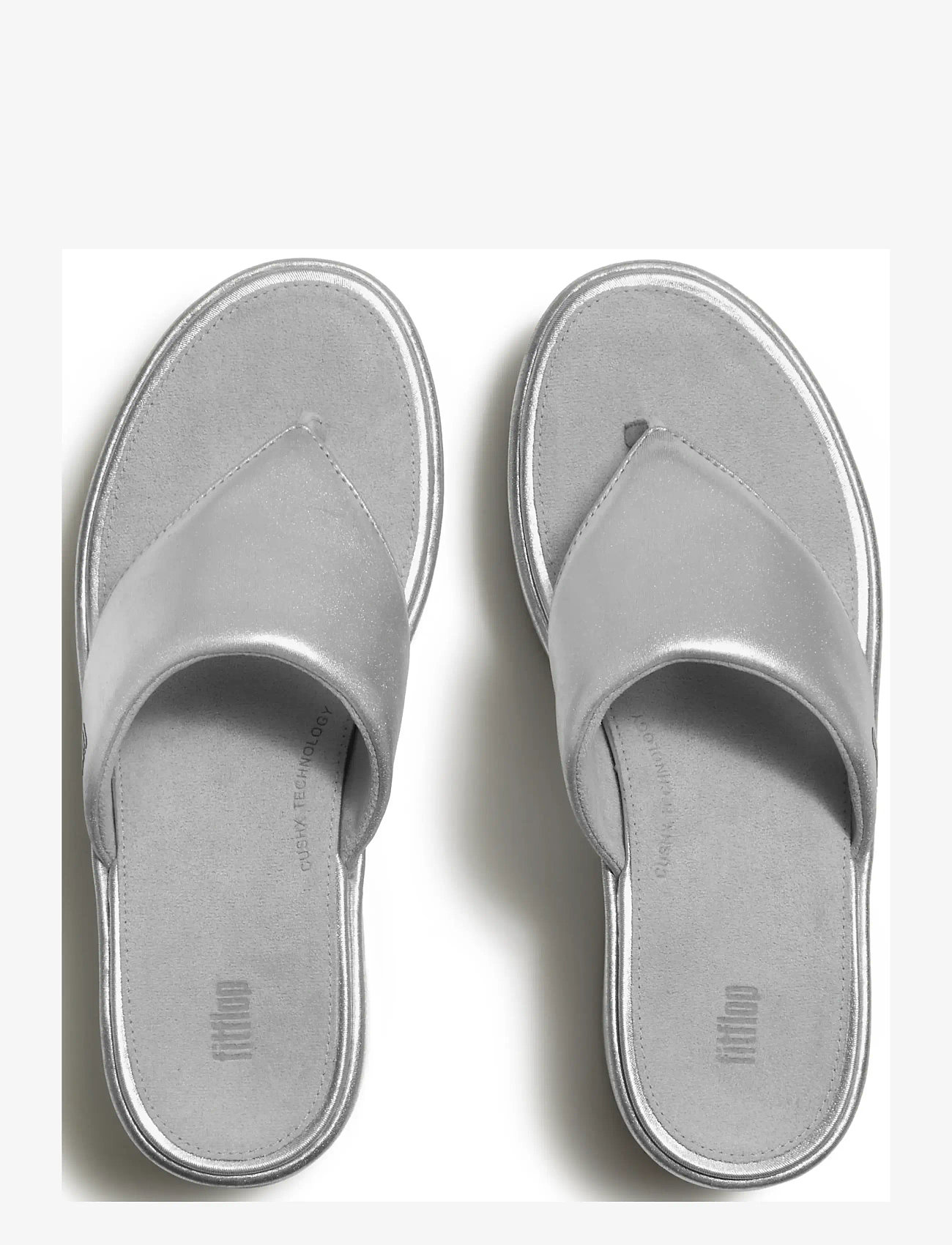 FitFlop - PLATFFORMS WEDGE TOE-POST SANDALS - platformsandaler - silver - 2