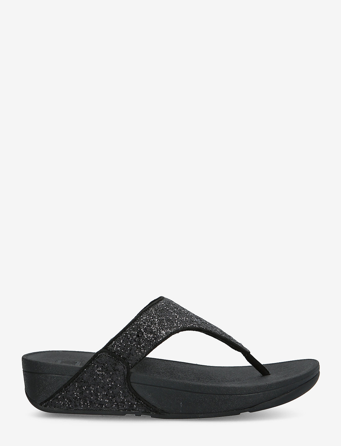 FitFlop - LULU GLITTER TOE-THONGS - klipklapper - black glitter - 2
