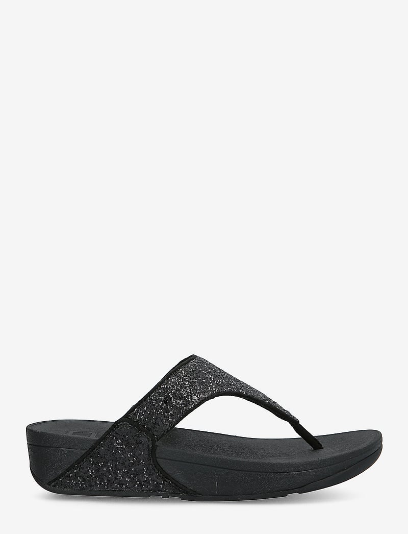 FitFlop - LULU GLITTER TOE-THONGS - klipklapper - black glitter - 2