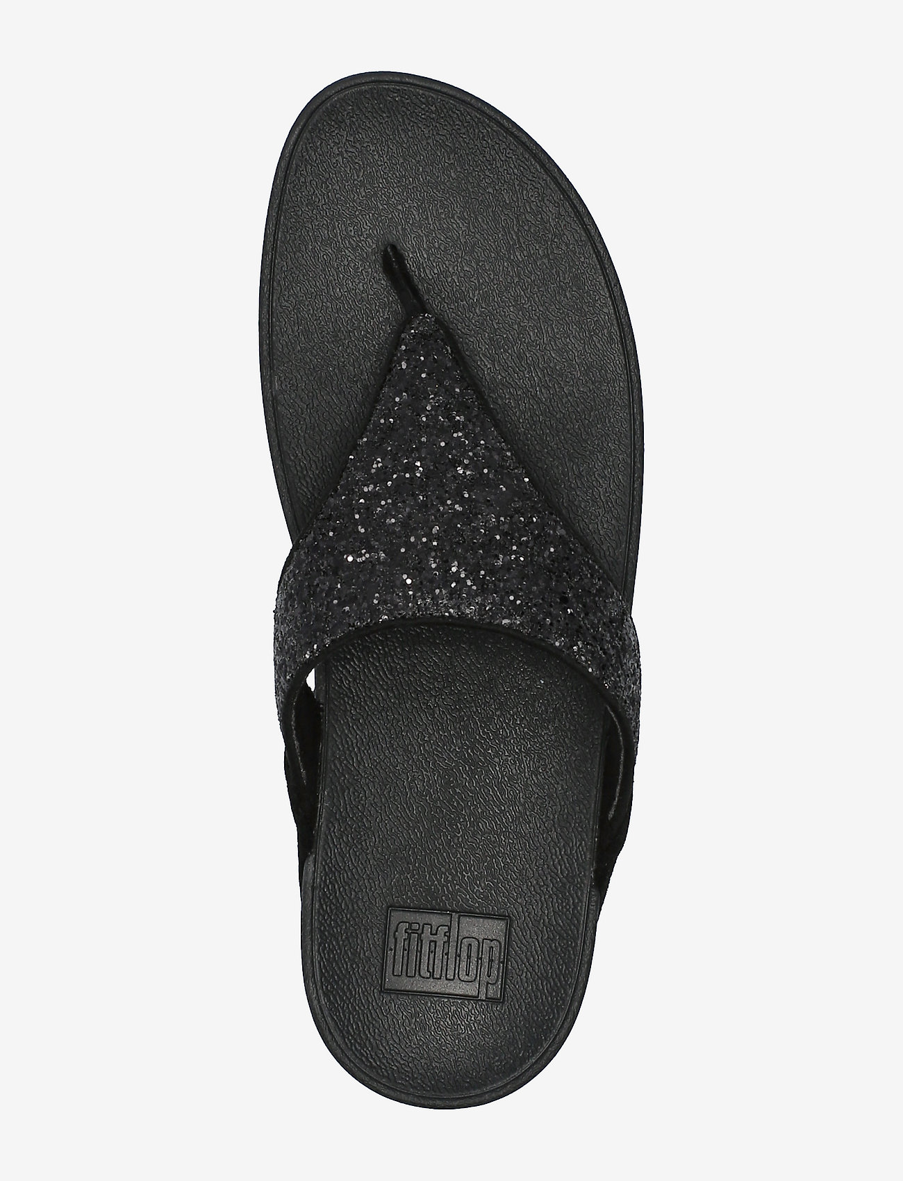 FitFlop - LULU GLITTER TOE-THONGS - klipklapper - black glitter - 4
