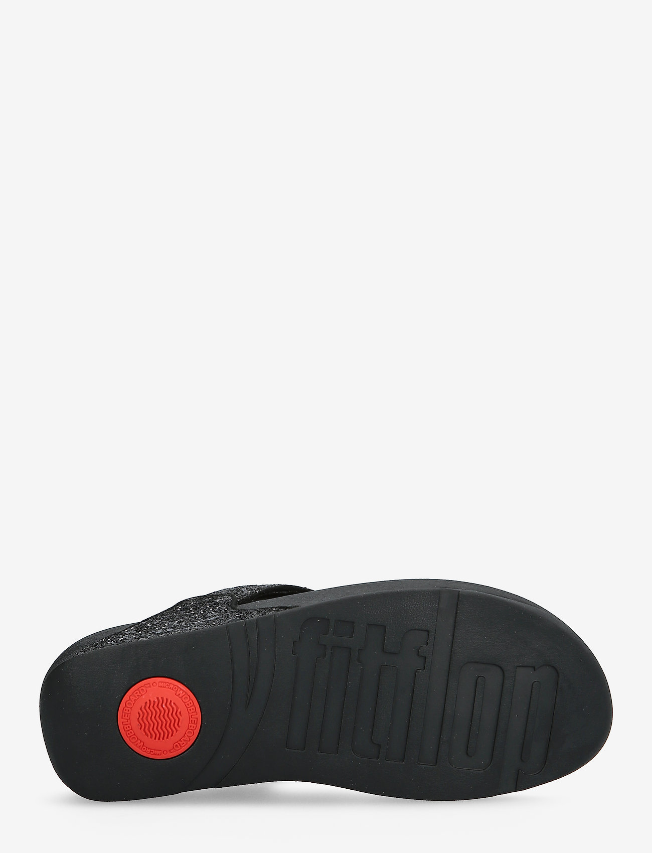 FitFlop - LULU GLITTER TOE-THONGS - klipklapper - black glitter - 5