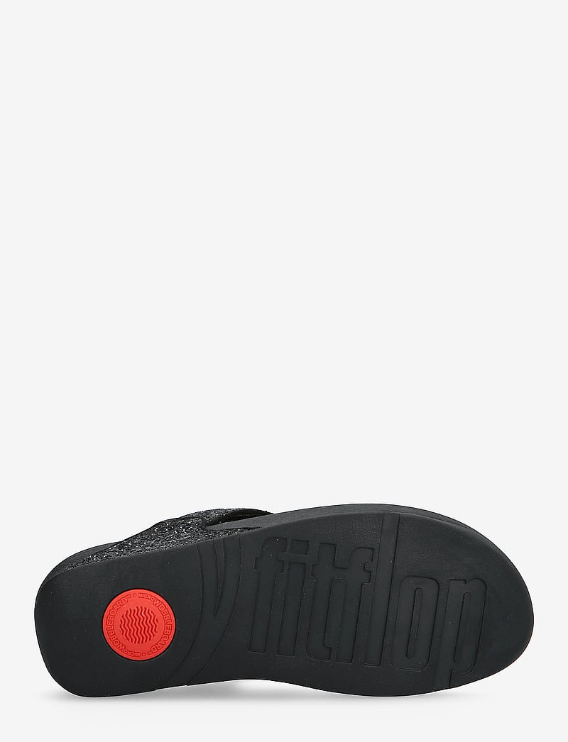 FitFlop - LULU GLITTER TOE-THONGS - klipklapper - black glitter - 5