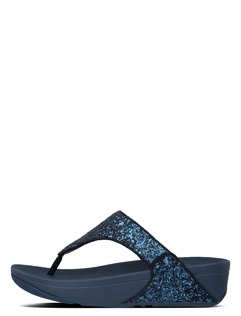 FitFlop - LULU GLITTER TOE-POST SANDALS - klipklapper - midnight navy - 1