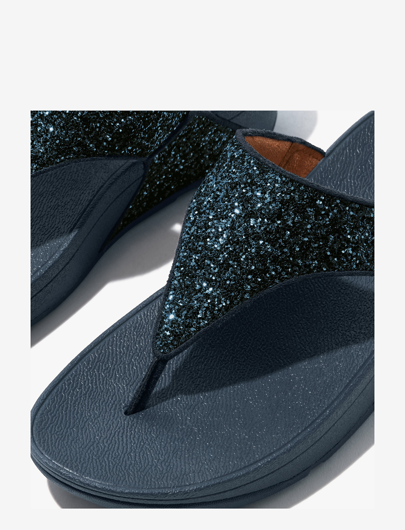 FitFlop - LULU GLITTER TOE-THONGS - damen - midnight navy - 1
