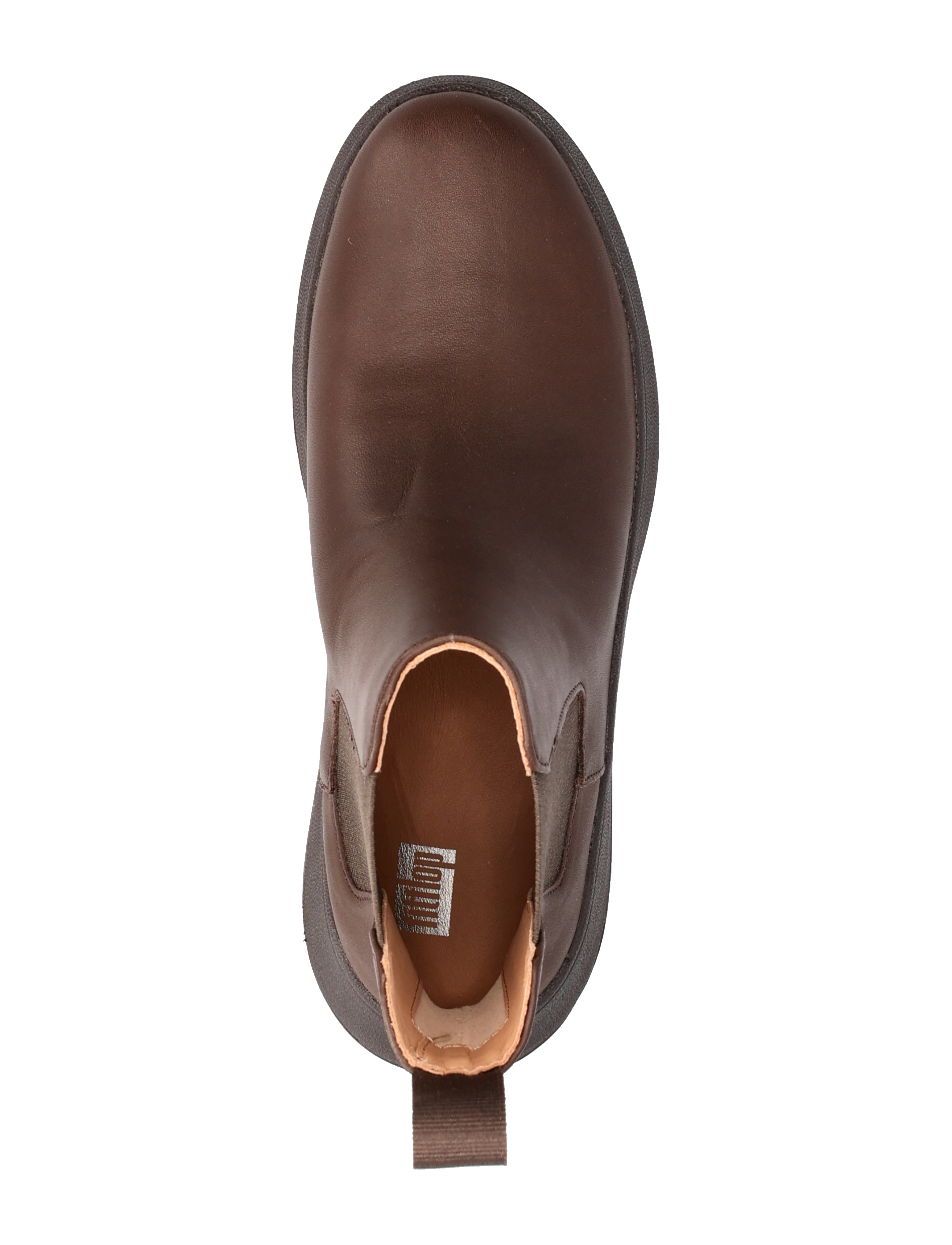FitFlop - F-MODE LEATHER FLATFORM CHELSEA BOOTS - chelsea-saapad - chocolate brown - 3