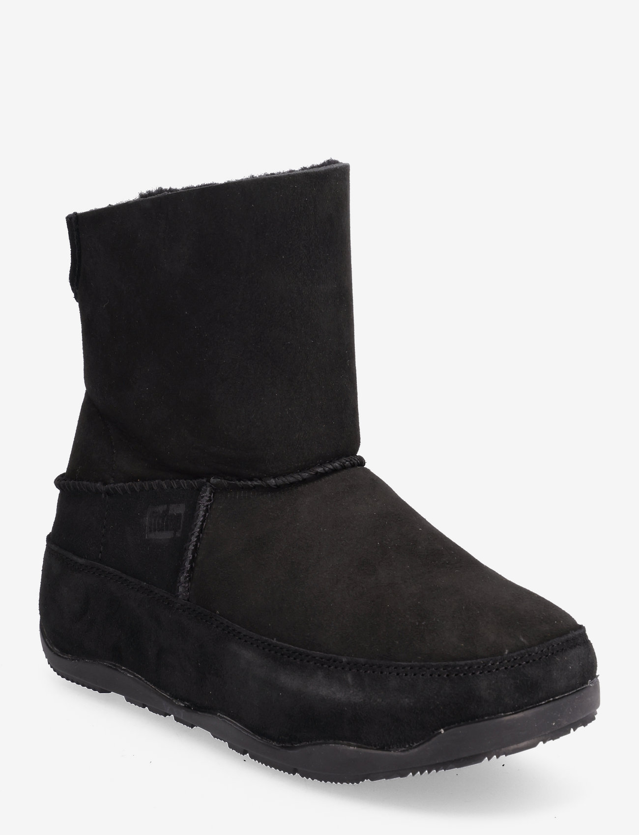 FitFlop Original Mukluk Shorty Double-face Shearling Boots (All Black ...