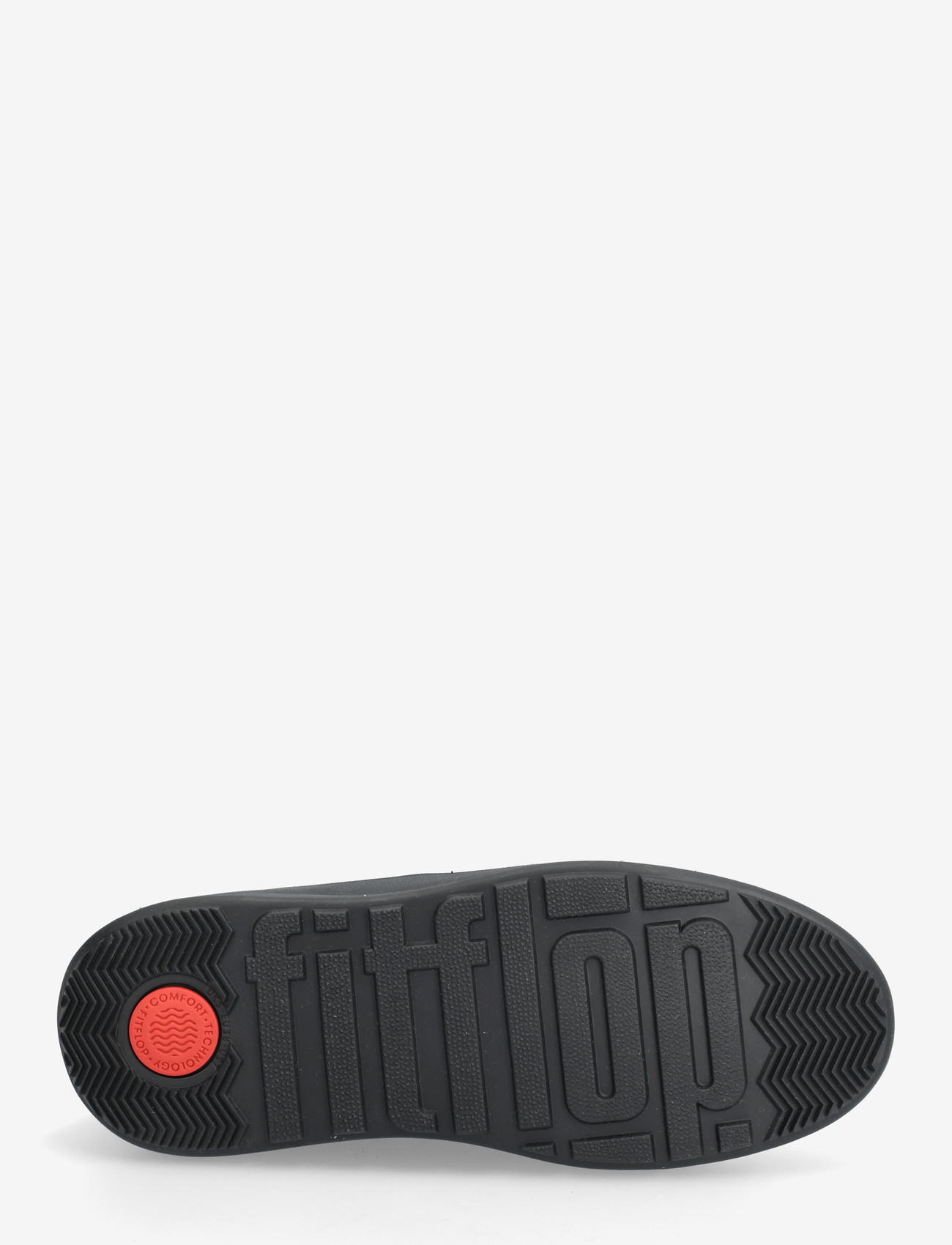 FitFlop - F-MODE LEATHER FLATFORM ZIP ANKLE BOOTS - flade ankelstøvler - all black - 4