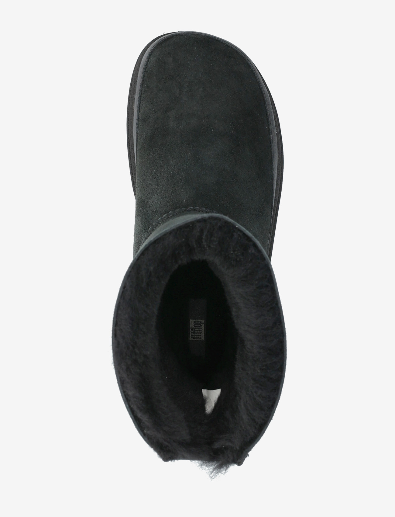 FitFlop - GEN-FF SHORT DOUBLE-FACED SHEARLING BOOTS - varmfodrade skor - all black - 3