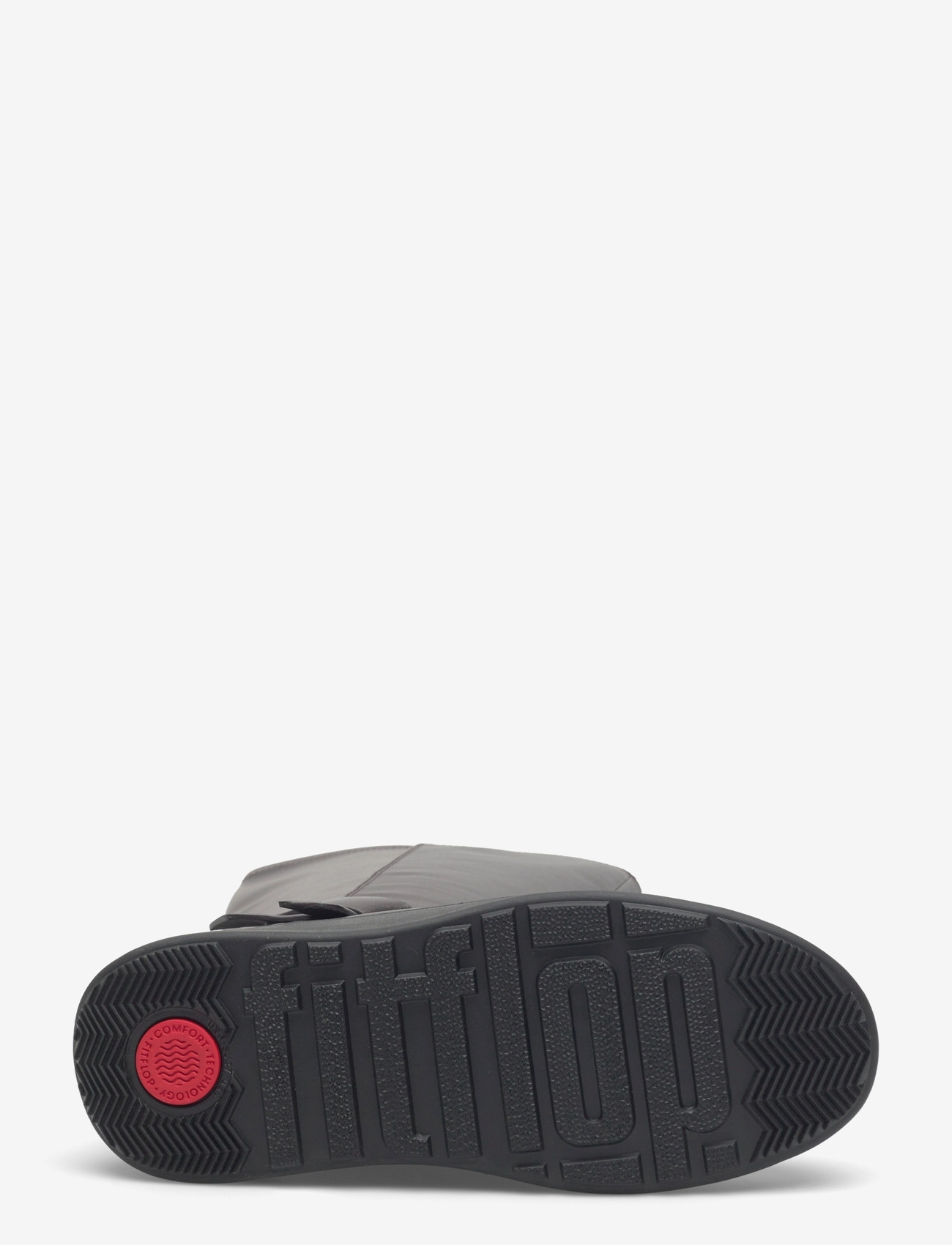 FitFlop - F-MODE FOLDED-KNOT FLATFORM TALL STRETCH BOOTS - damen - chocolate brown - 4