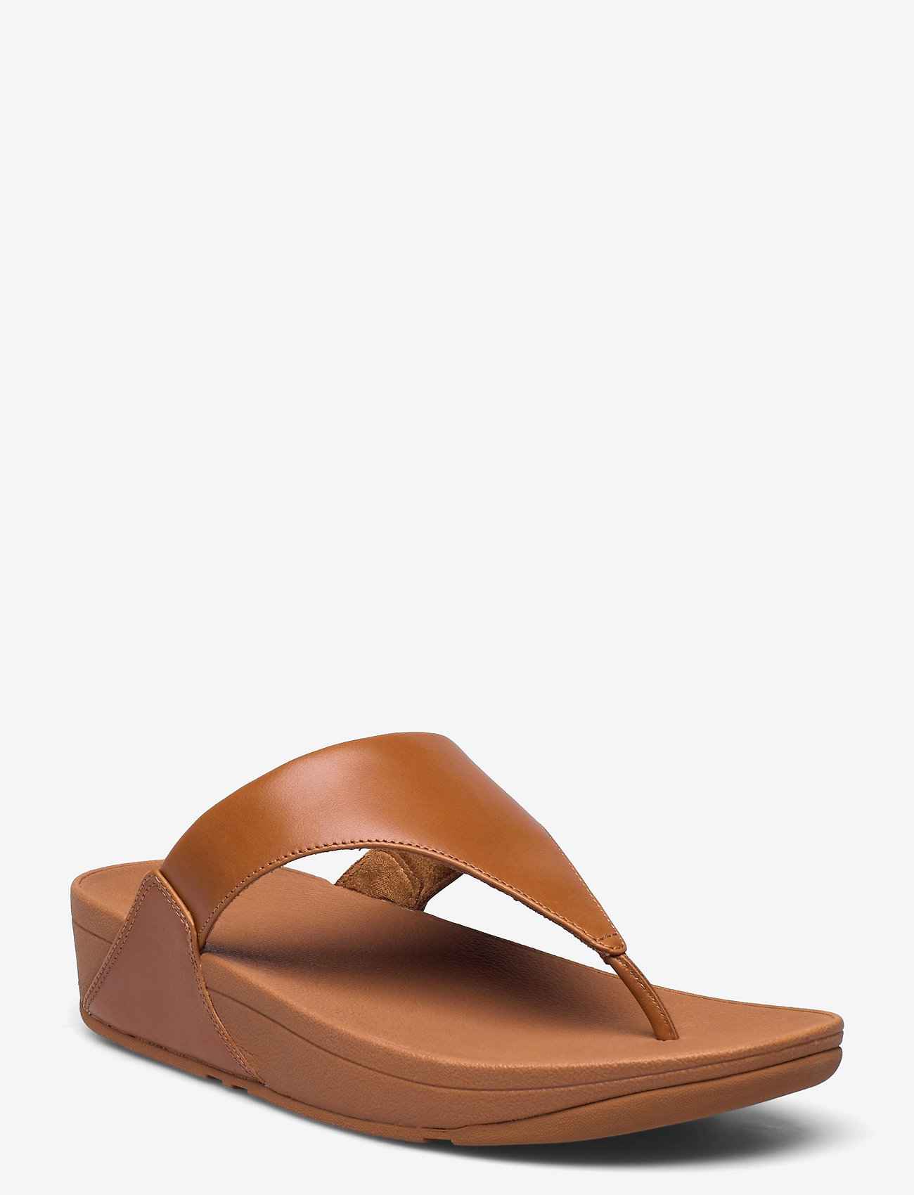FitFlop - LULU LEATHER TOEPOST - caramel - 0