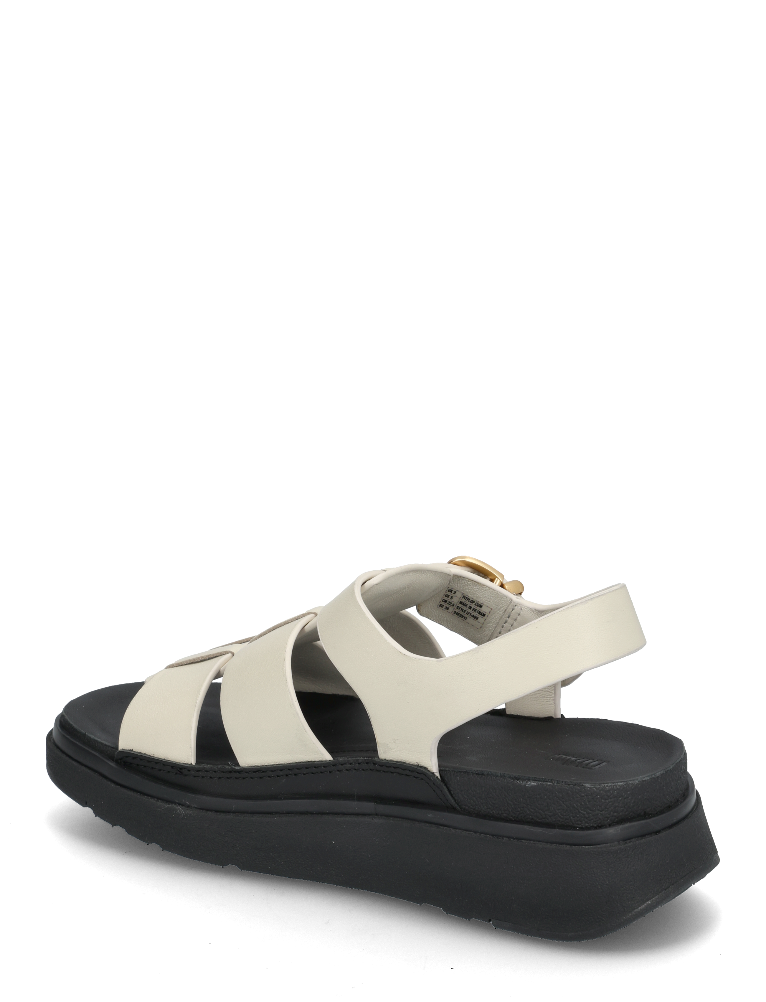FitFlop - GEN-FF LEATHER FISHERMAN SANDALS - flade sandaler - paris beige - 3