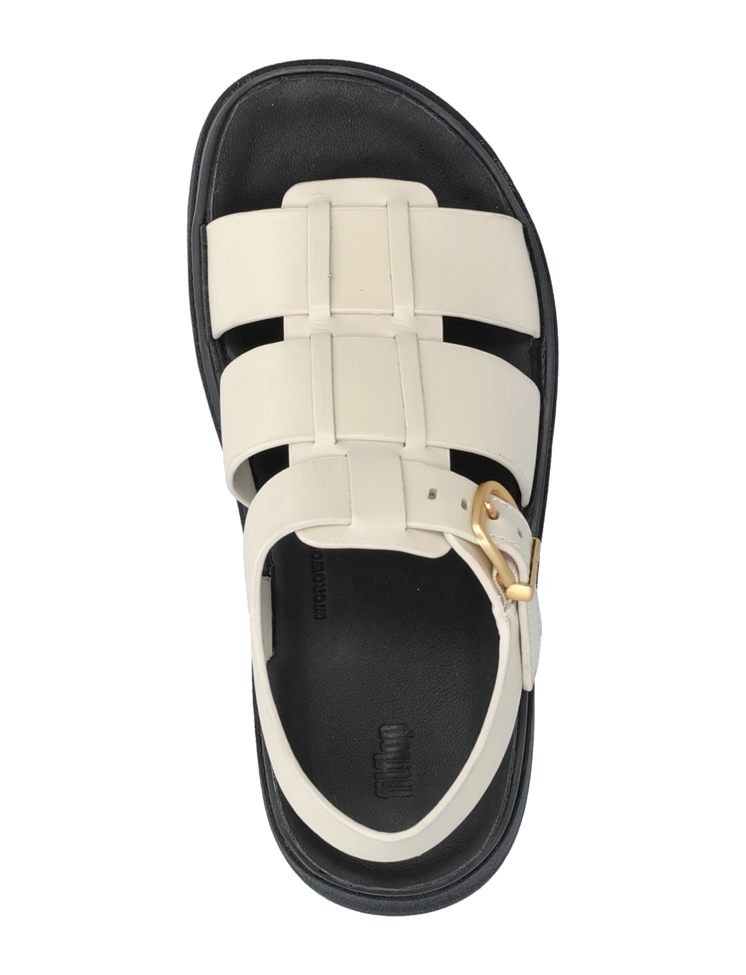 FitFlop - GEN-FF LEATHER FISHERMAN SANDALS - flade sandaler - paris beige - 4
