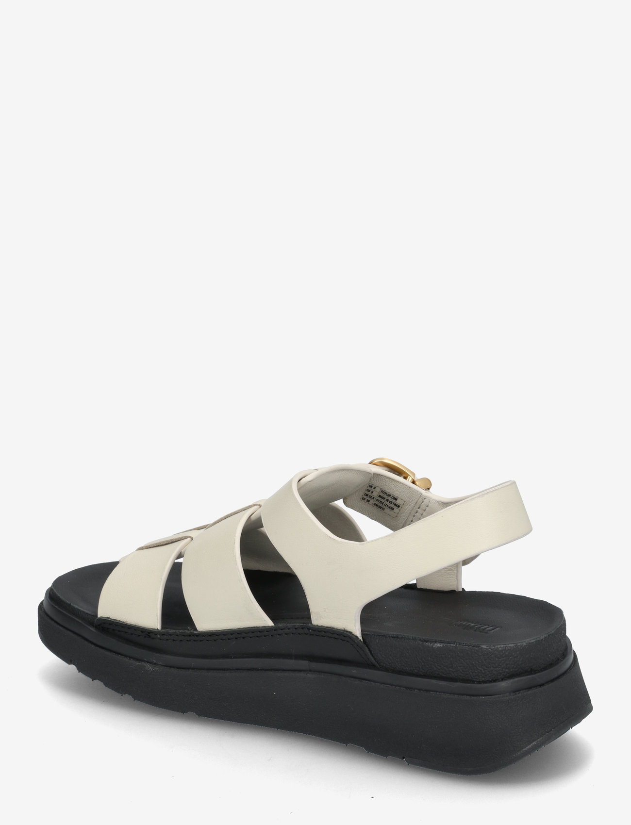 FitFlop - GEN-FF LEATHER FISHERMAN SANDALS - flache sandalen - paris beige - 3