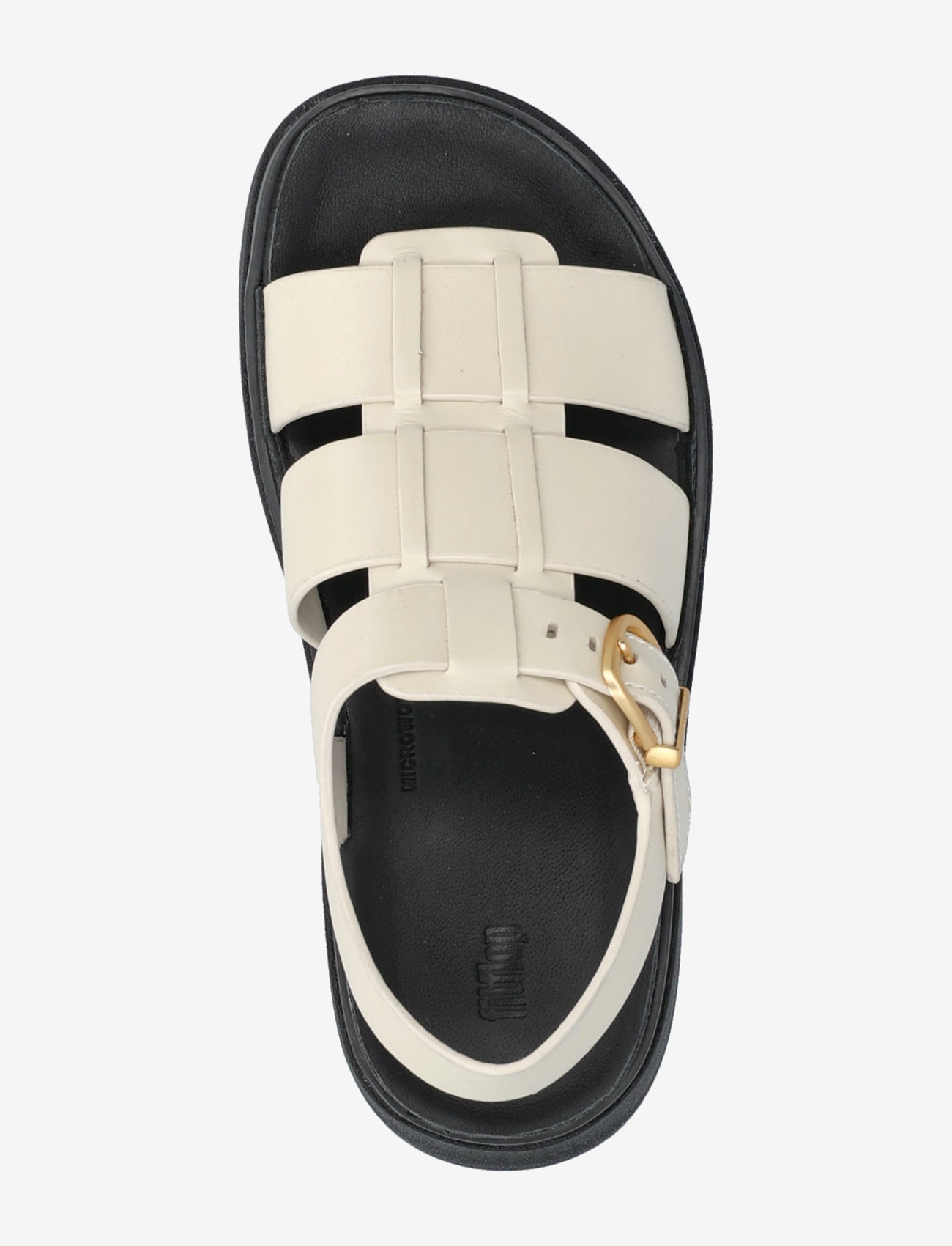 FitFlop - GEN-FF LEATHER FISHERMAN SANDALS - flache sandalen - paris beige - 4