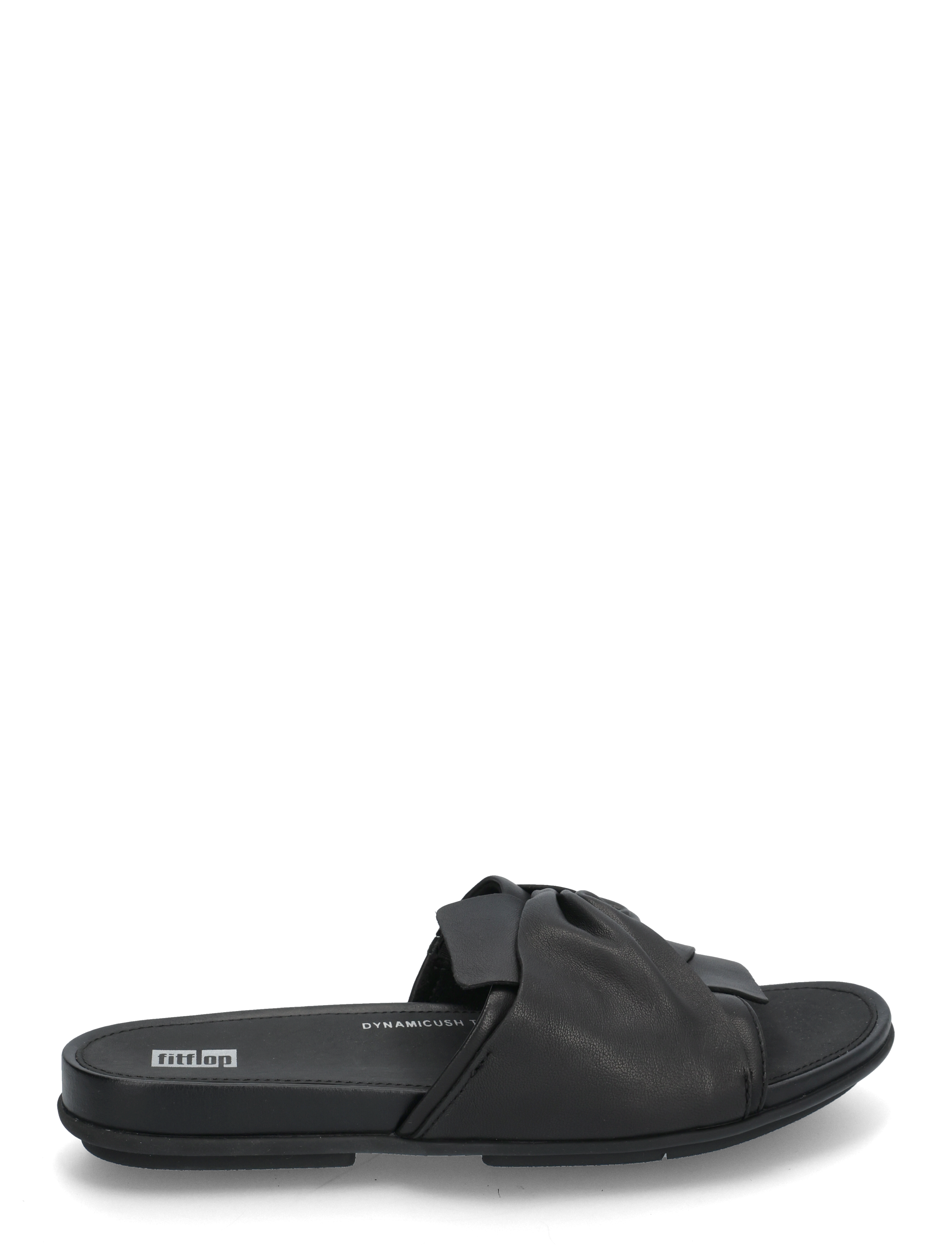 FitFlop - GRACIE SOFT-TWIST LEATHER SLIDES - all black - 2