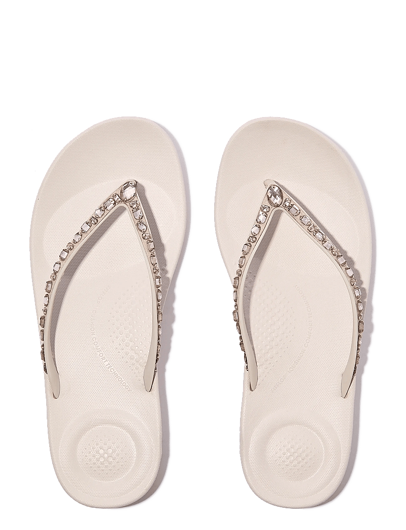 FitFlop - IQUSHION ERGONOMIC MULTI-CRYSTAL FLIP-FLOPS - flip flops - all nude rose - 2