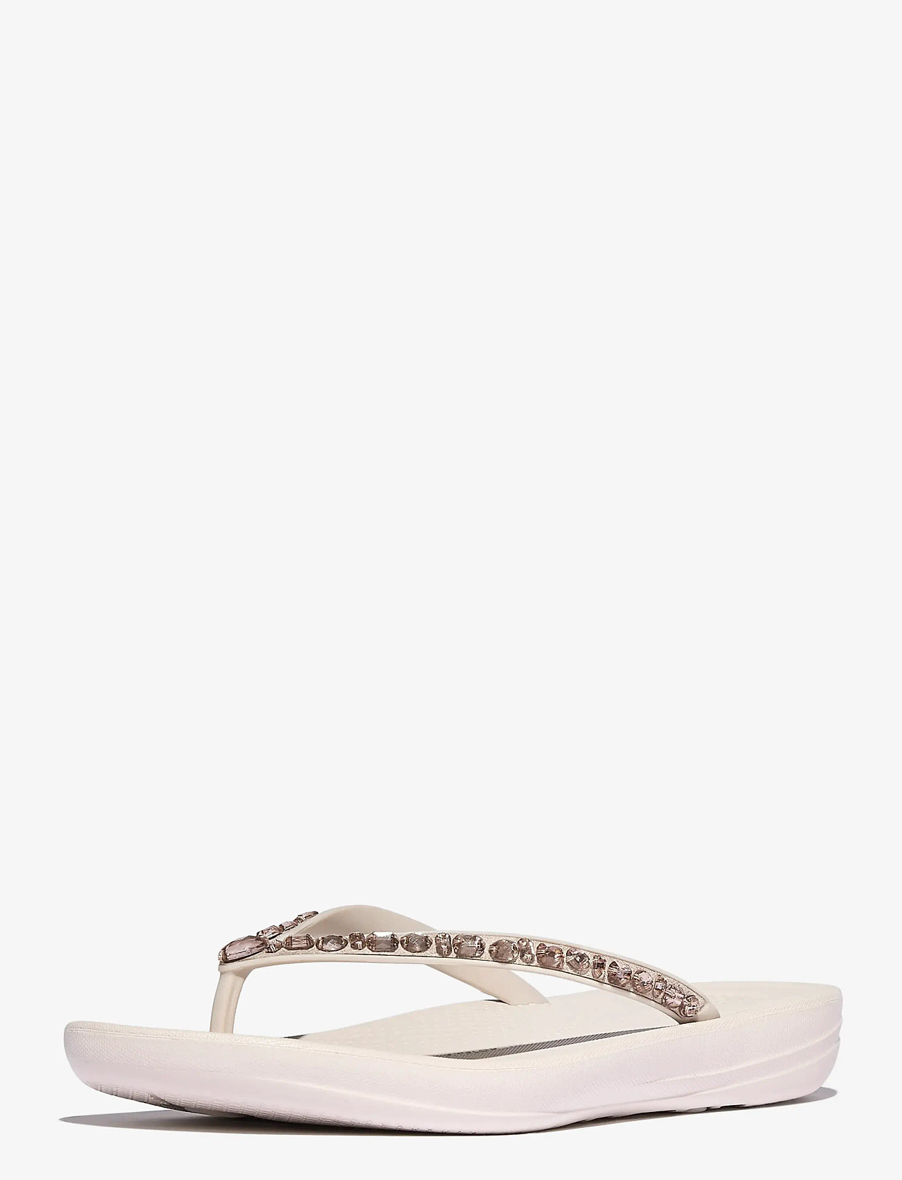 FitFlop - IQUSHION ERGONOMIC MULTI-CRYSTAL FLIP-FLOPS - flip flops - all nude rose - 3