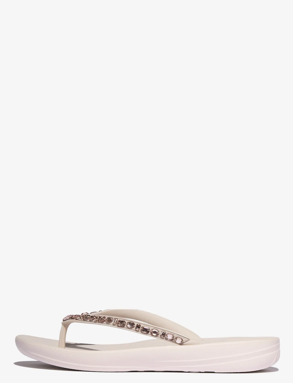 FitFlop - iQUSHION MULTI-CRYSTAL ERGONOMIC FLIP-FLOPS - kontsata sandaalid - nude rose - 1