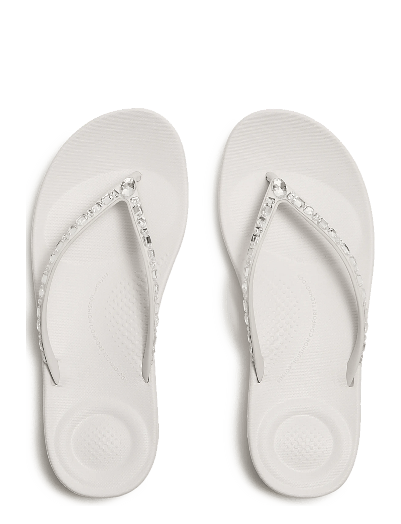 FitFlop - IQUSHION ERGONOMIC MULTI-CRYSTAL FLIP-FLOPS - flip flops - urban white - 2