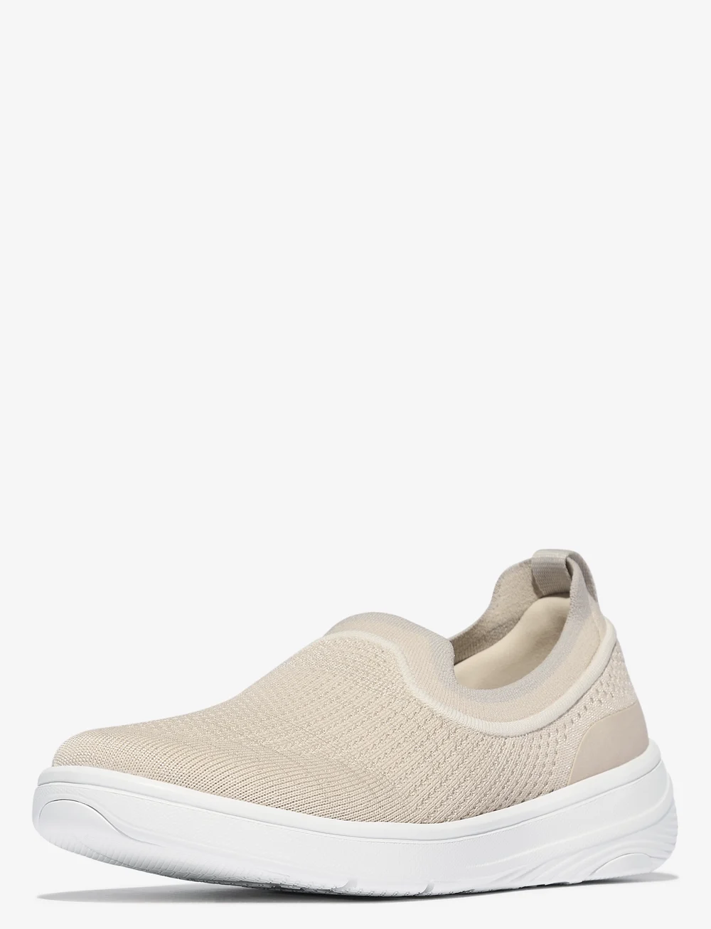 FitFlop - SUPER-Q KNIT SLIP-ONS - slip-on sneakers - paris beige - 1