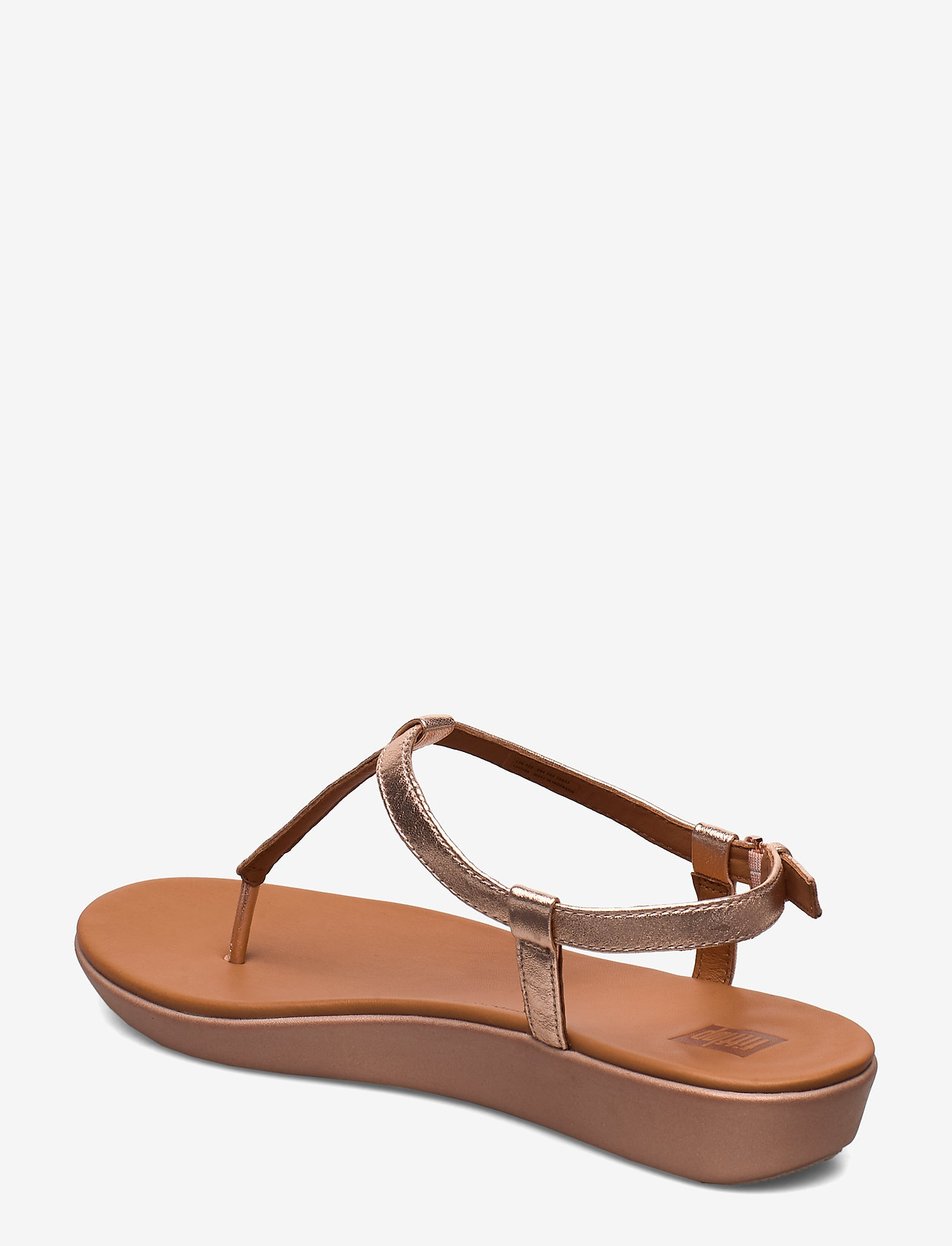FitFlop - TIA TOE-THONG SANDALS - LEATHER - rose gold - 2