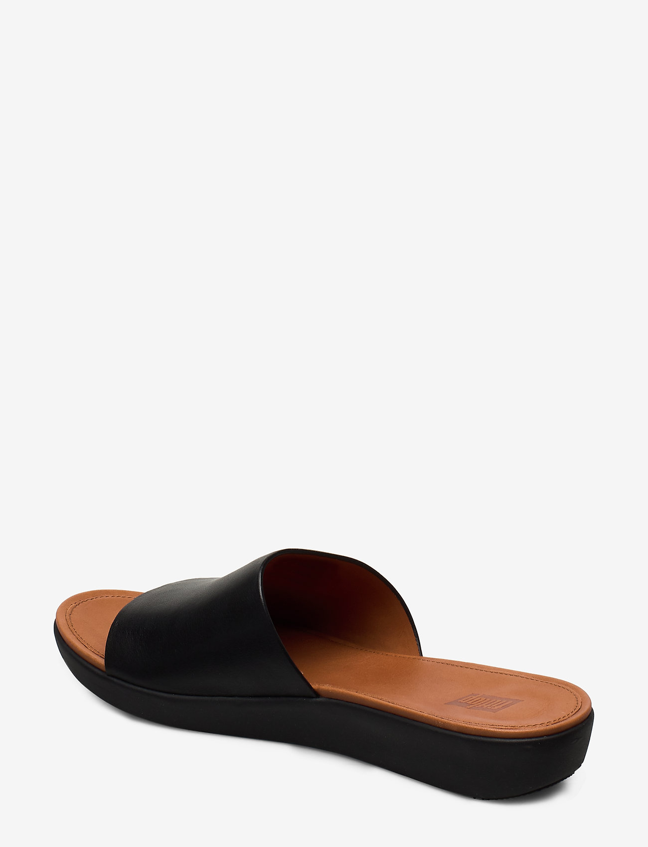FitFlop - SOLA SLIDES - LEATHER - black - 2